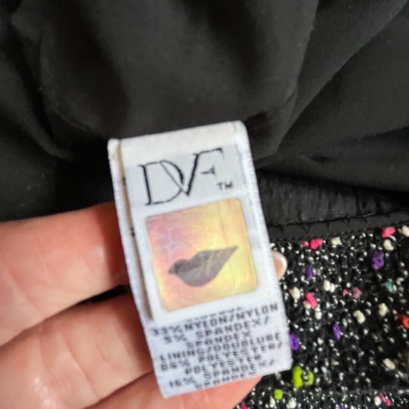 DVF RAINBOW TWEED CARRIE DRESS - Picture 8 of 15